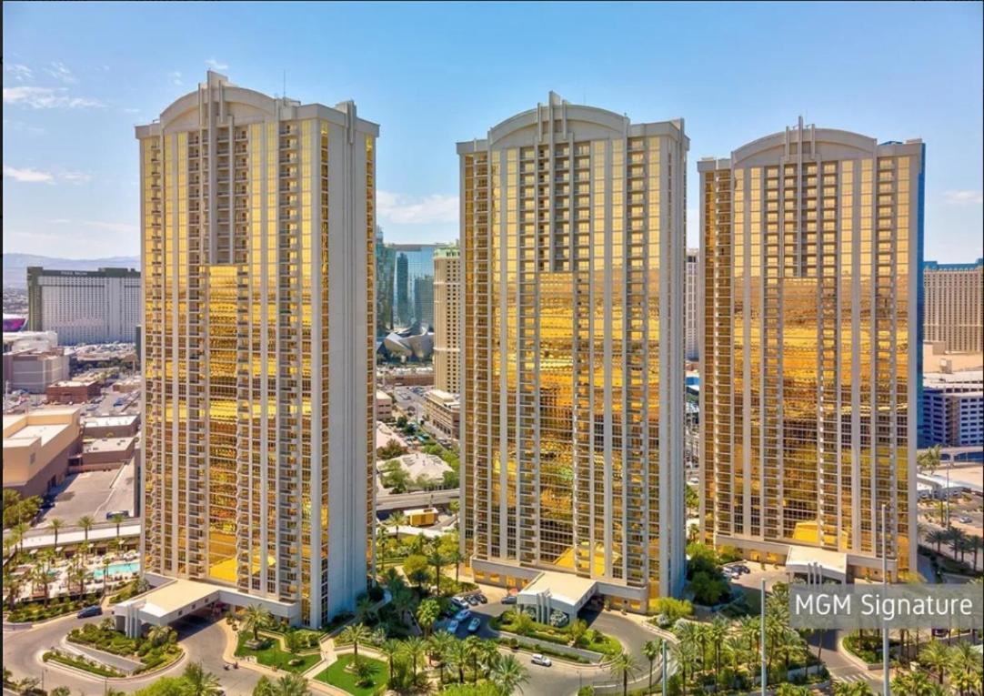 Signature Mgm Suite With Strip And Sphere View Las Vegas Dış mekan fotoğraf